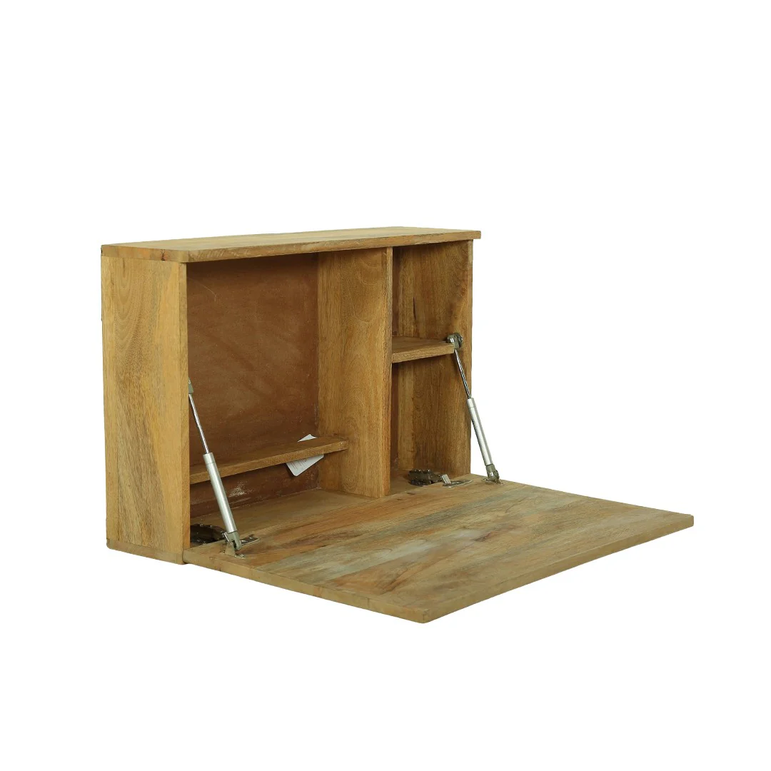 Organic Etched Fold Down Wall Study Table By Stories - Image 6