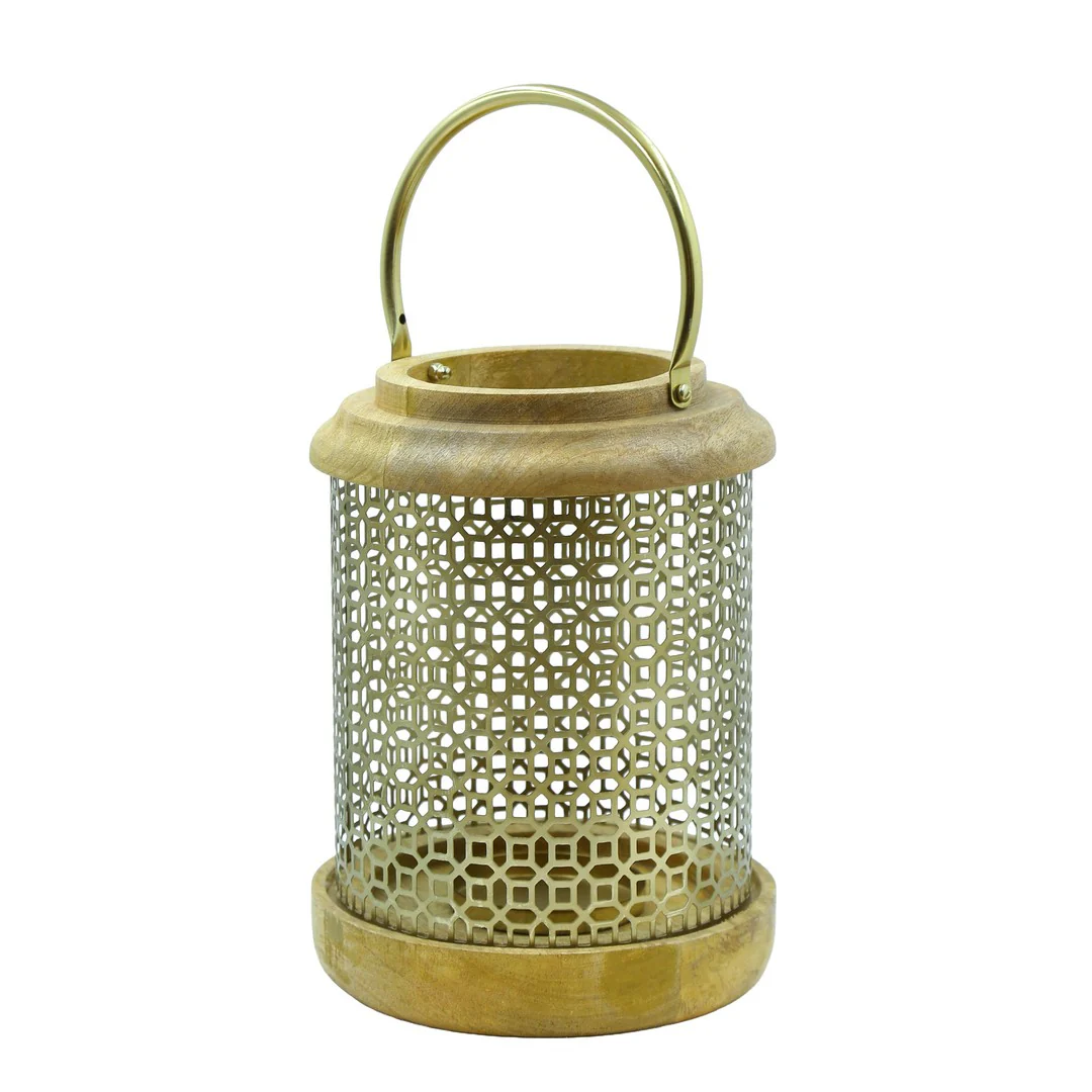 Small Cube Mesh Lantern By Stories - Image 3