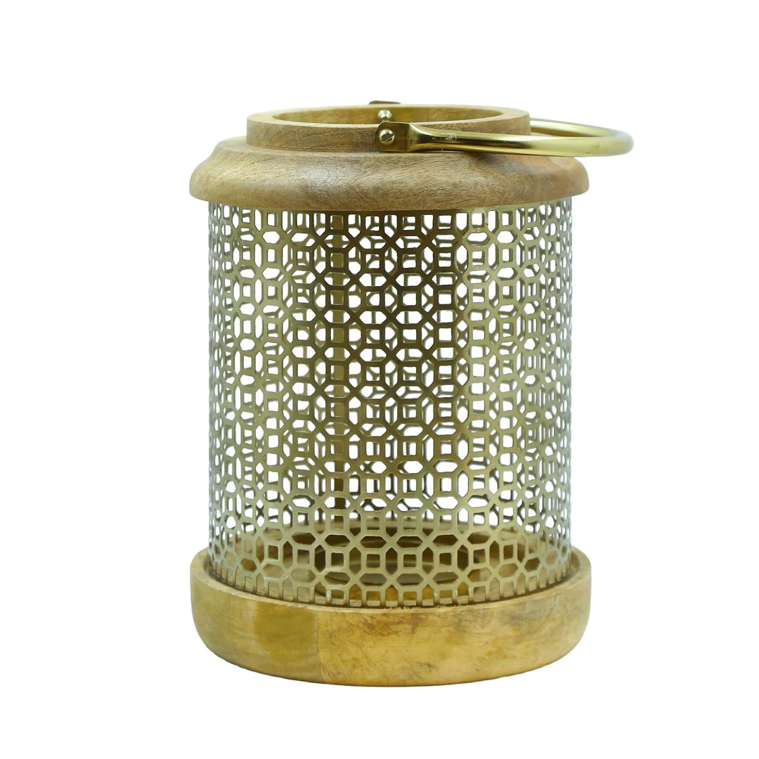 Small Cube Mesh Lantern By Stories - Image 4