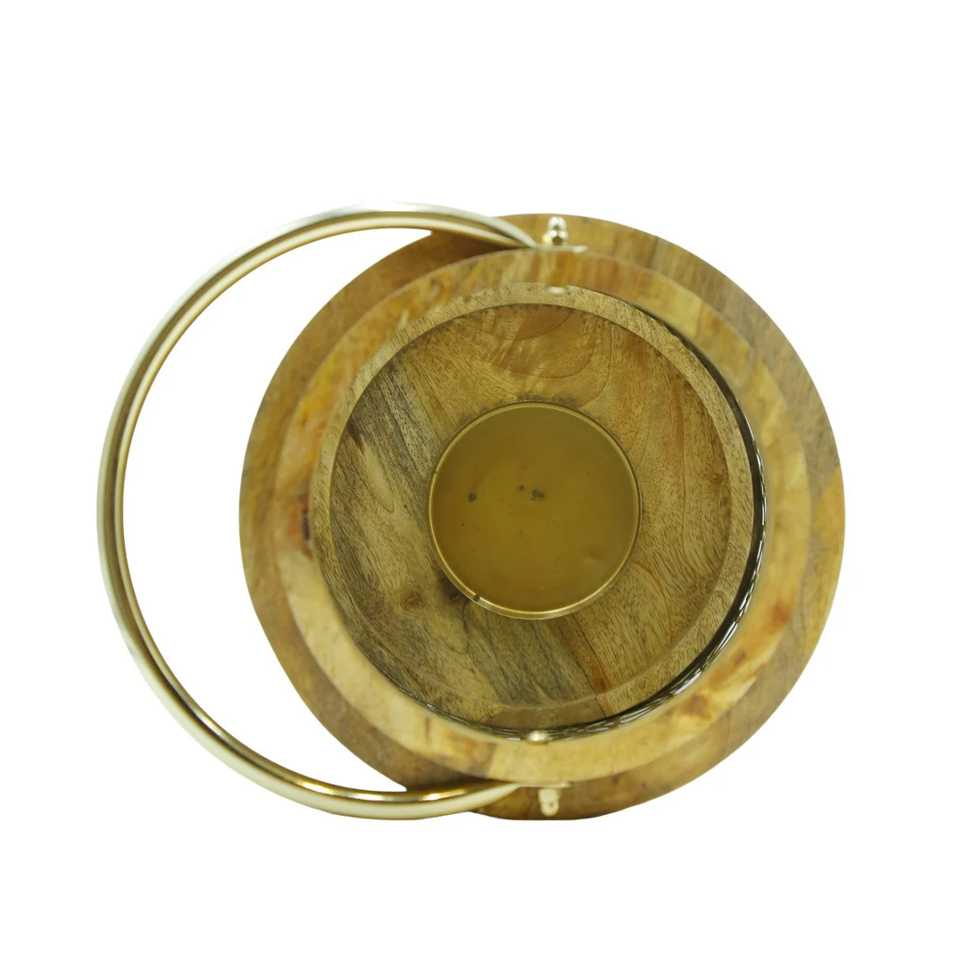 Small Mashrabiya Mesh Lantern - Image 2