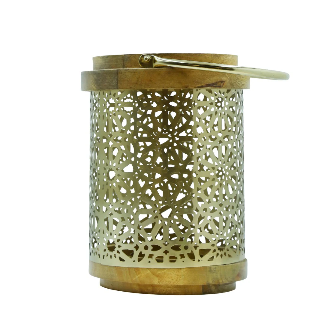 Small Mashrabiya Mesh Lantern - Image 6