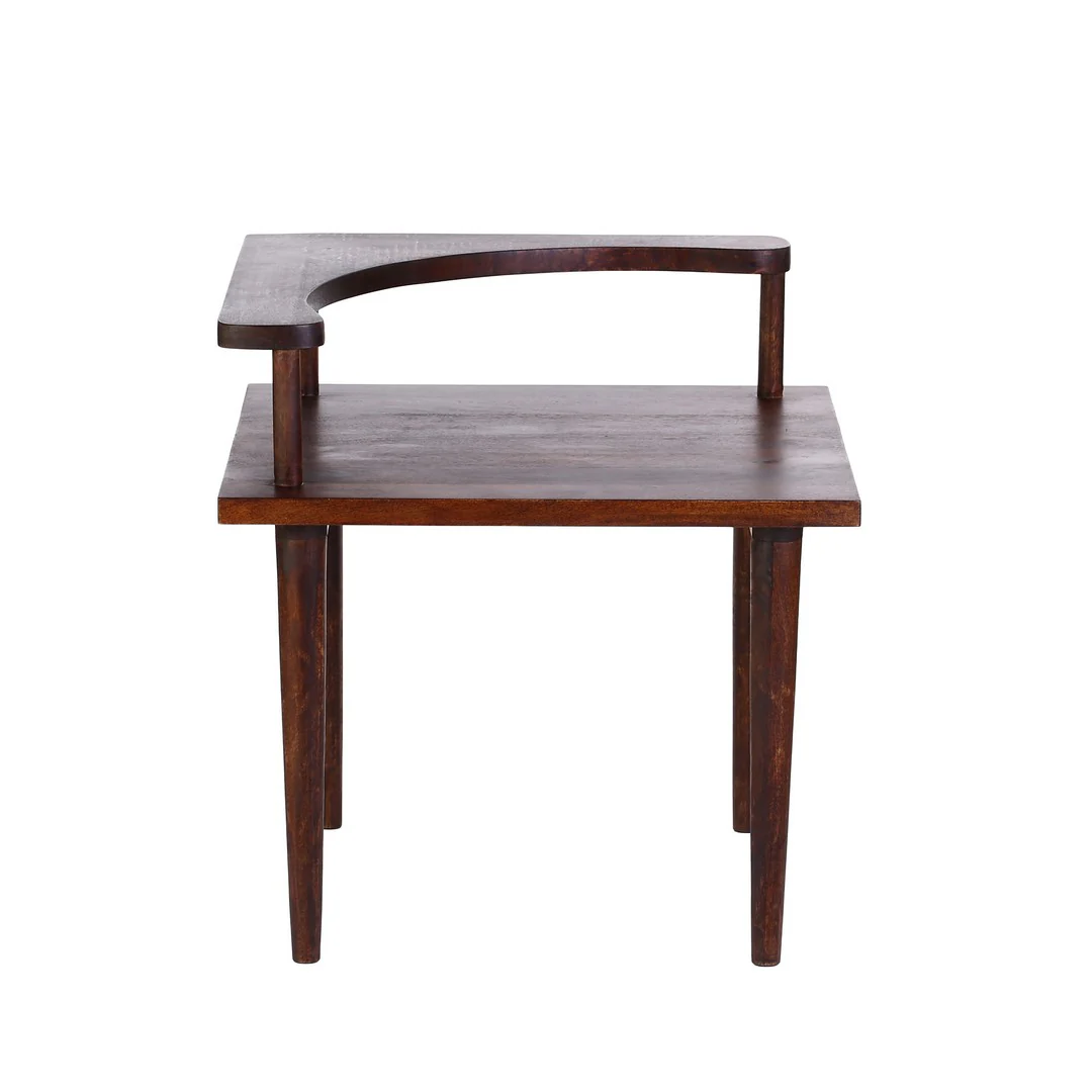 Mango Wood Side Table By Stories - Image 3