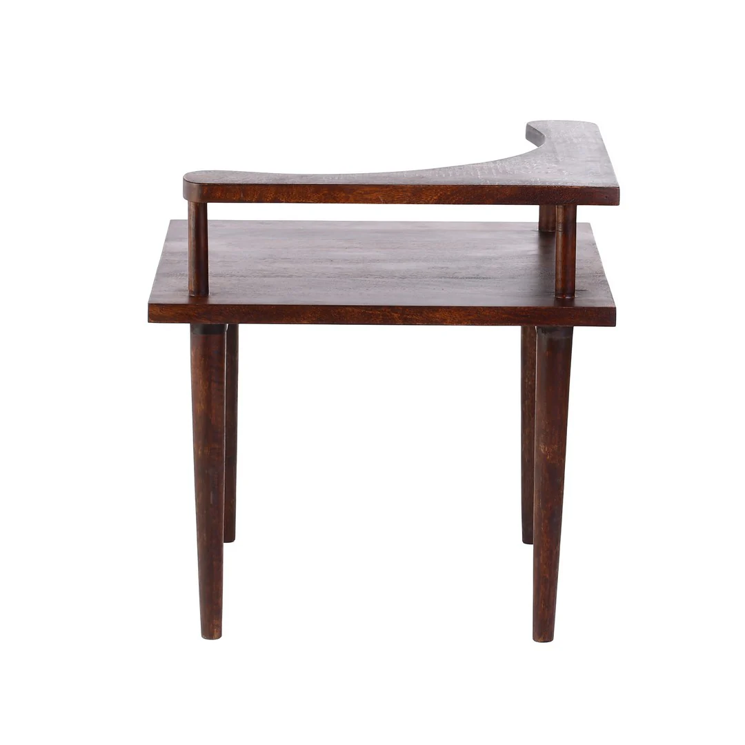 Mango Wood Side Table By Stories - Image 6