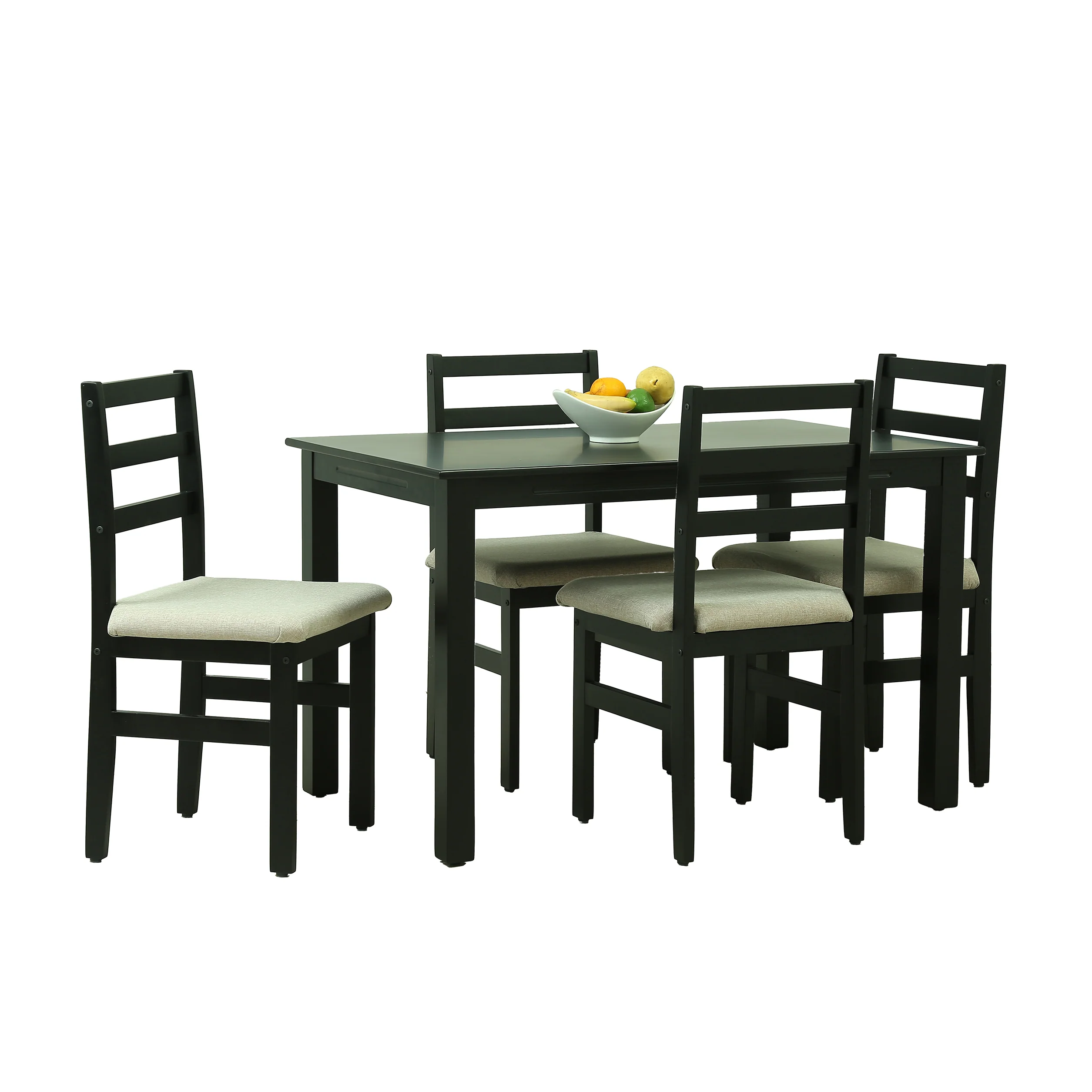 Black 4 Seater Dining Table By Stories - Image 7