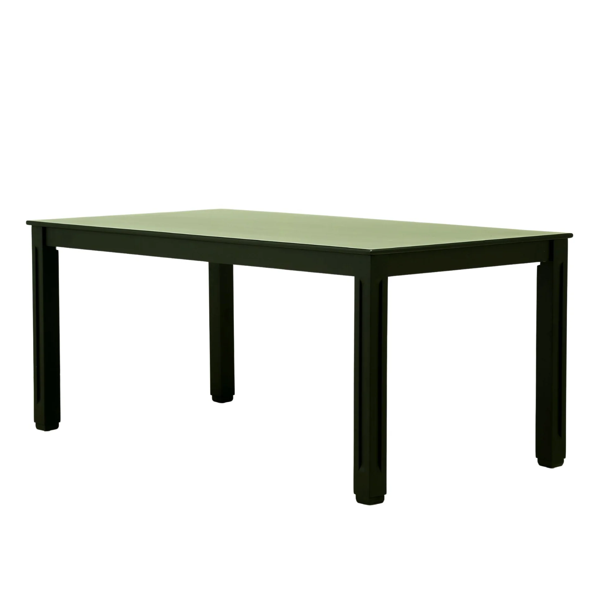Black 6 Seater Dining Table - Image 4