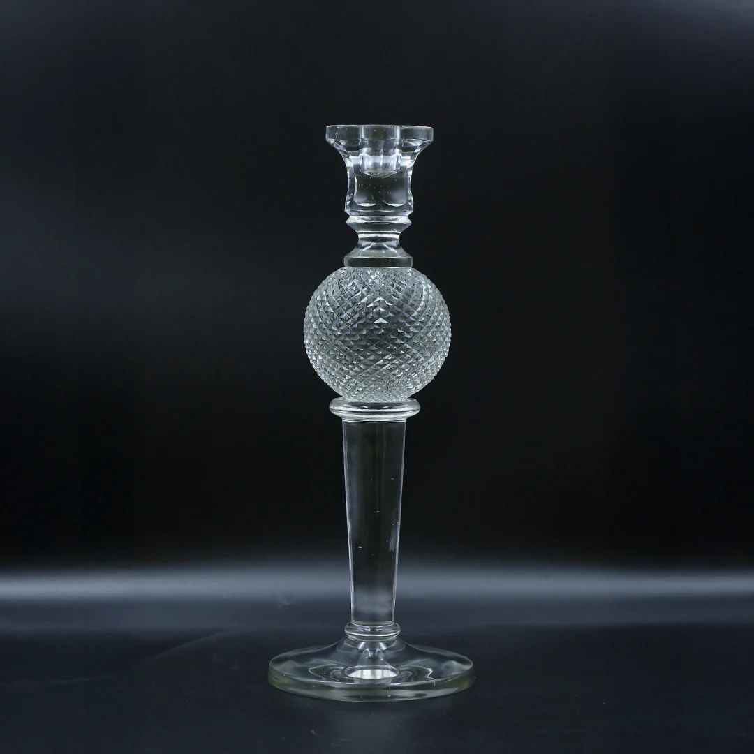 Diamond Cut Candlestick Ball By Stories - Image 4