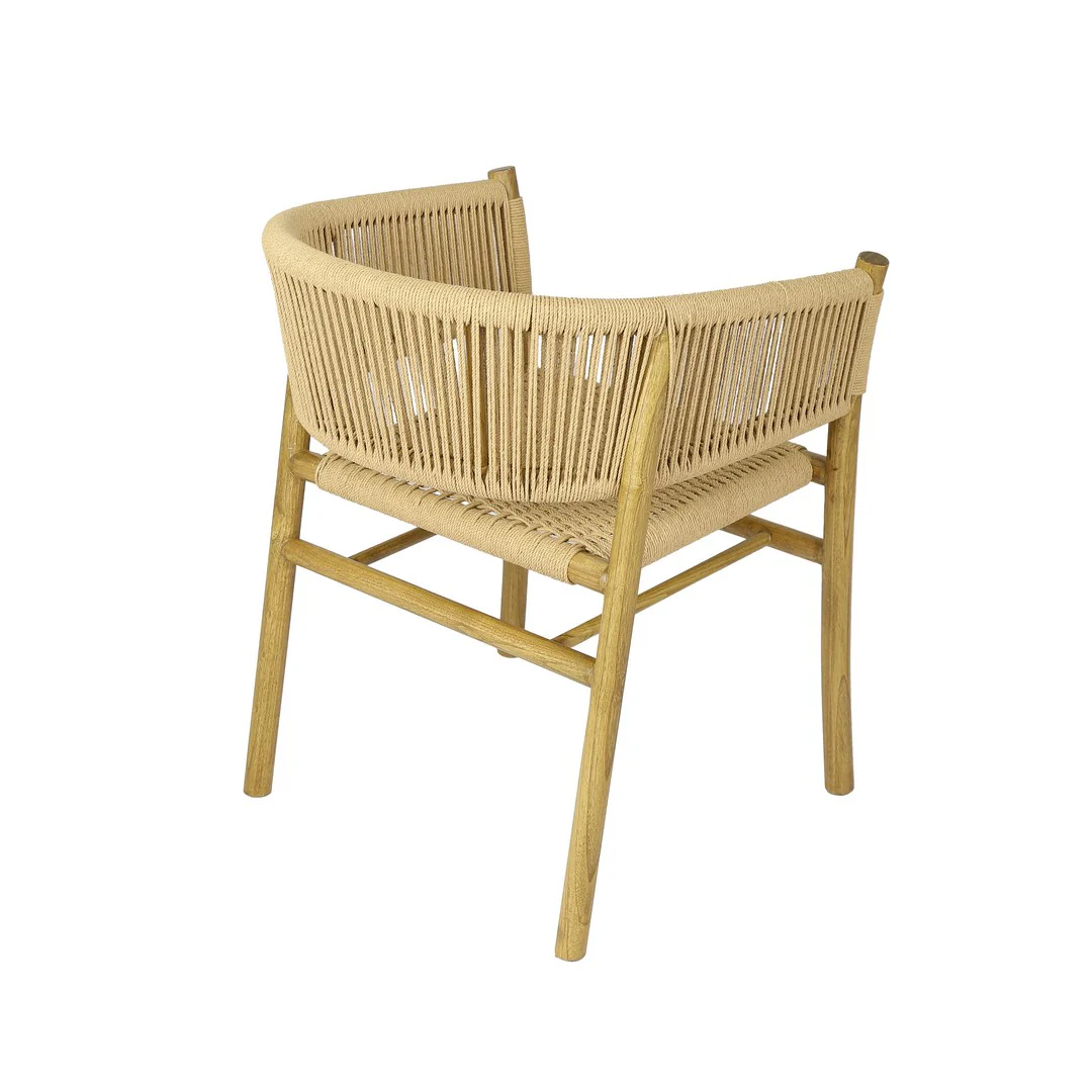 Caspia Arm Chair Asian Oak By Stories - Image 4