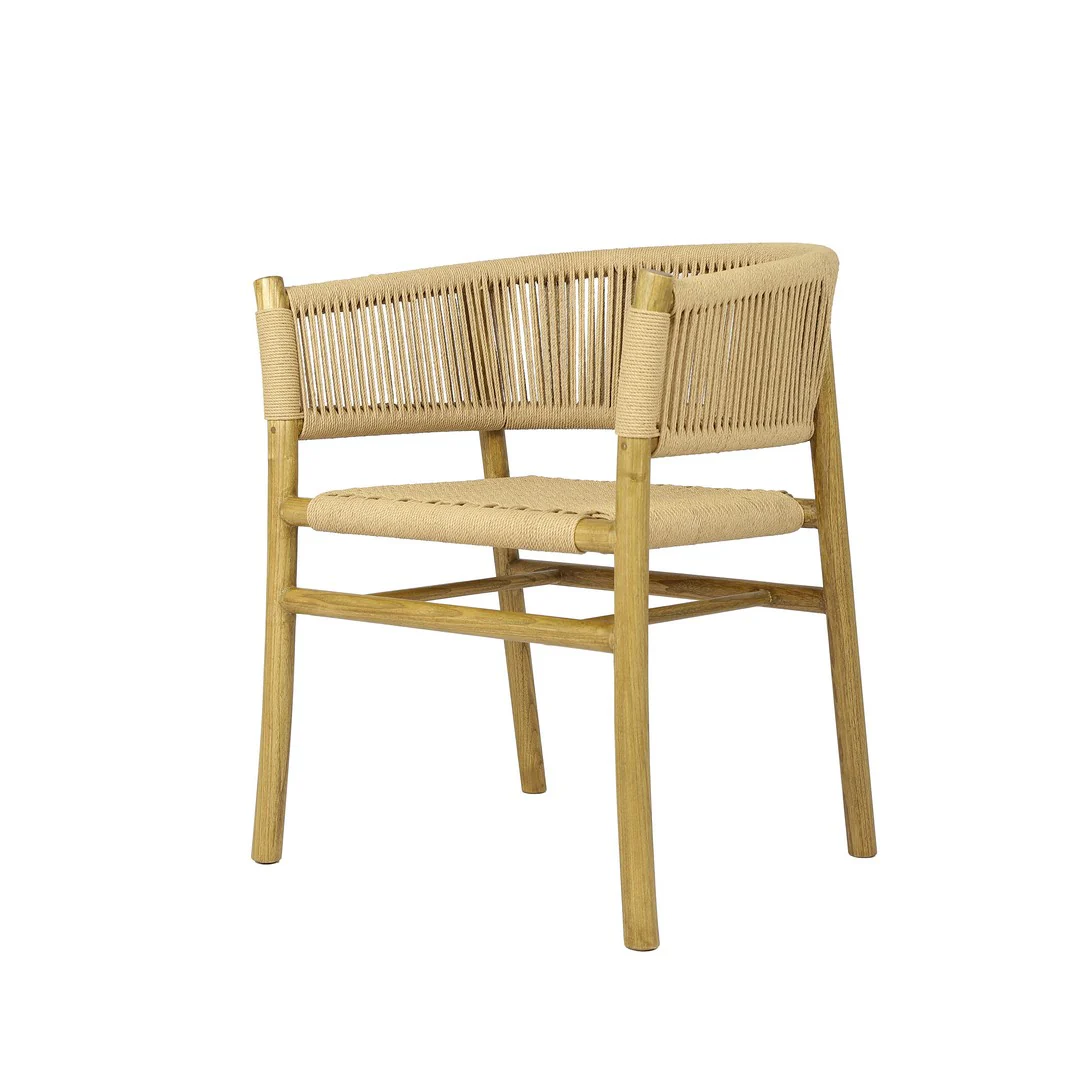 Caspia Arm Chair Asian Oak By Stories - Image 5