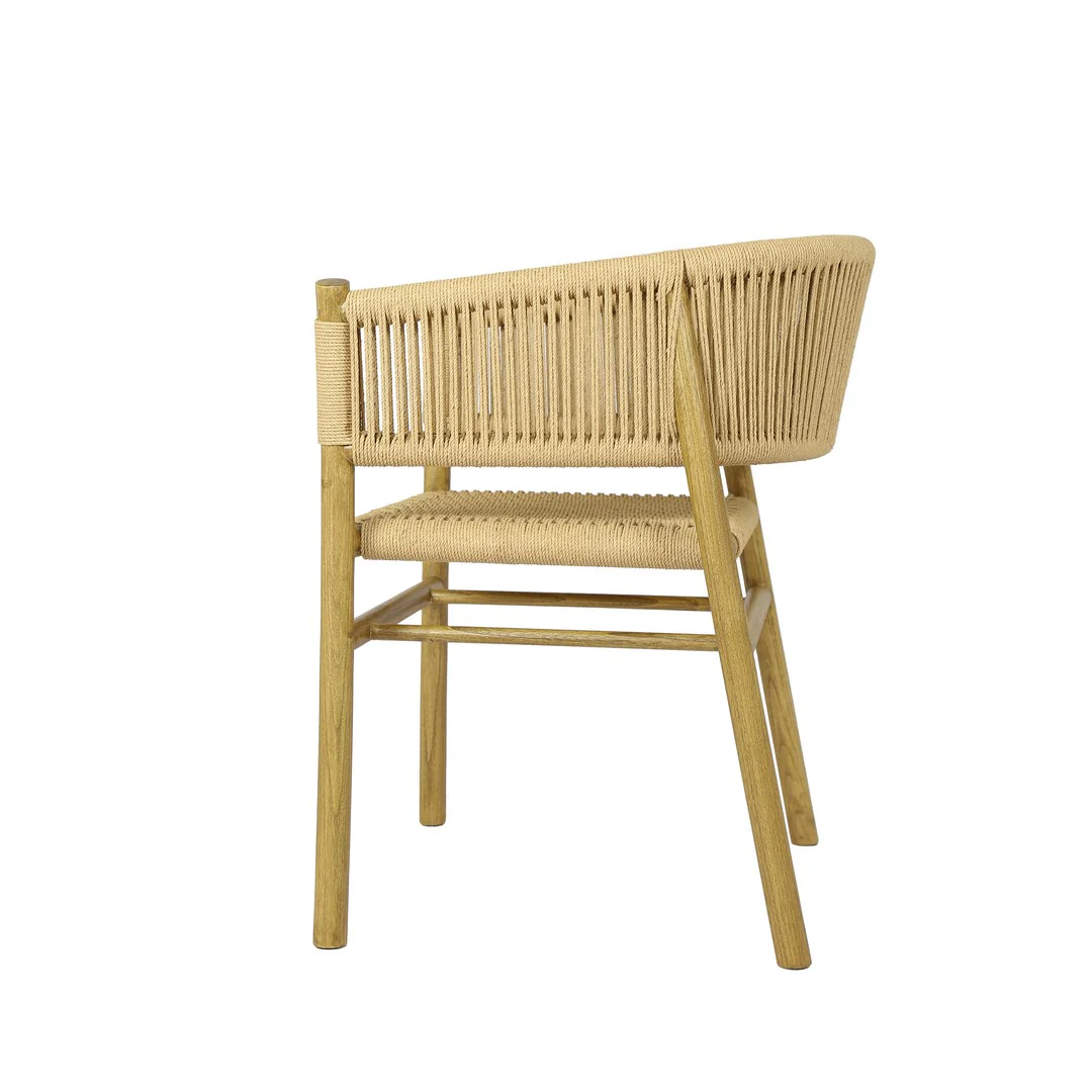 Caspia Arm Chair Asian Oak By Stories - Image 6