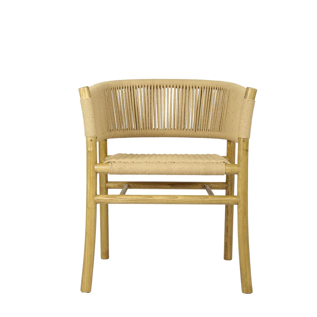 Caspia Arm Chair Asian Oak By Stories - Image 7