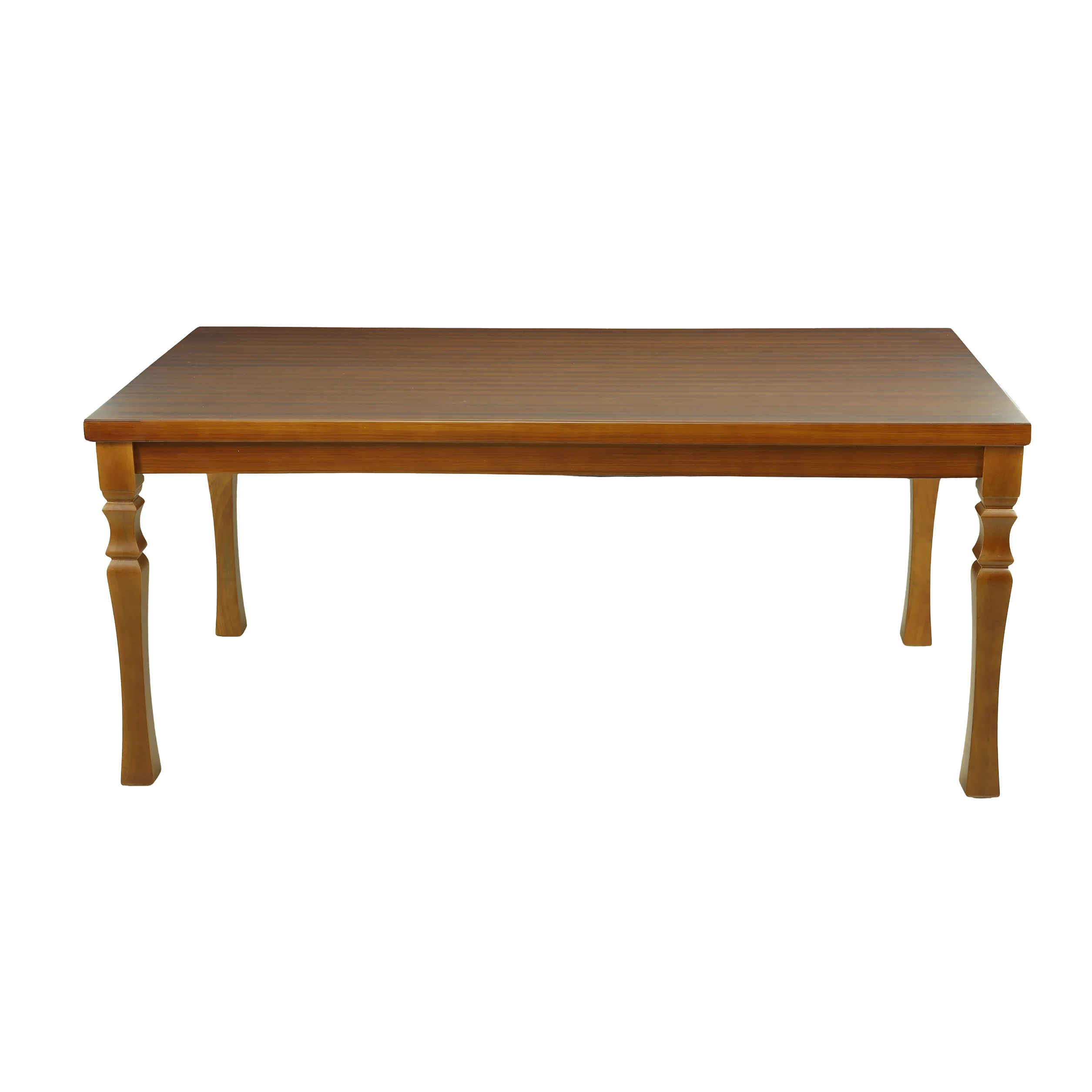 Chocolate 6 Seater Dining Table By Stories - Image 4