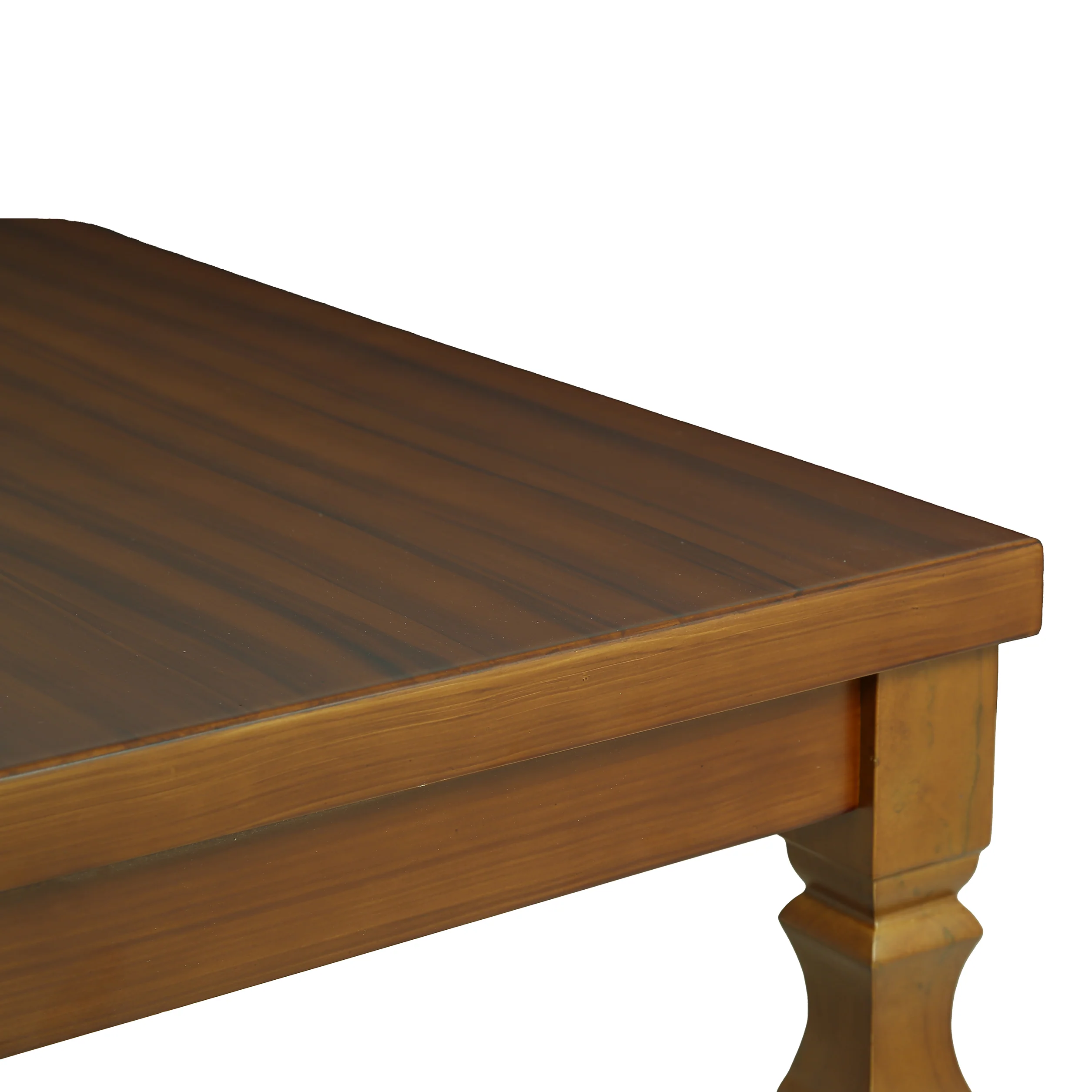 Chocolate 6 Seater Dining Table By Stories - Image 6