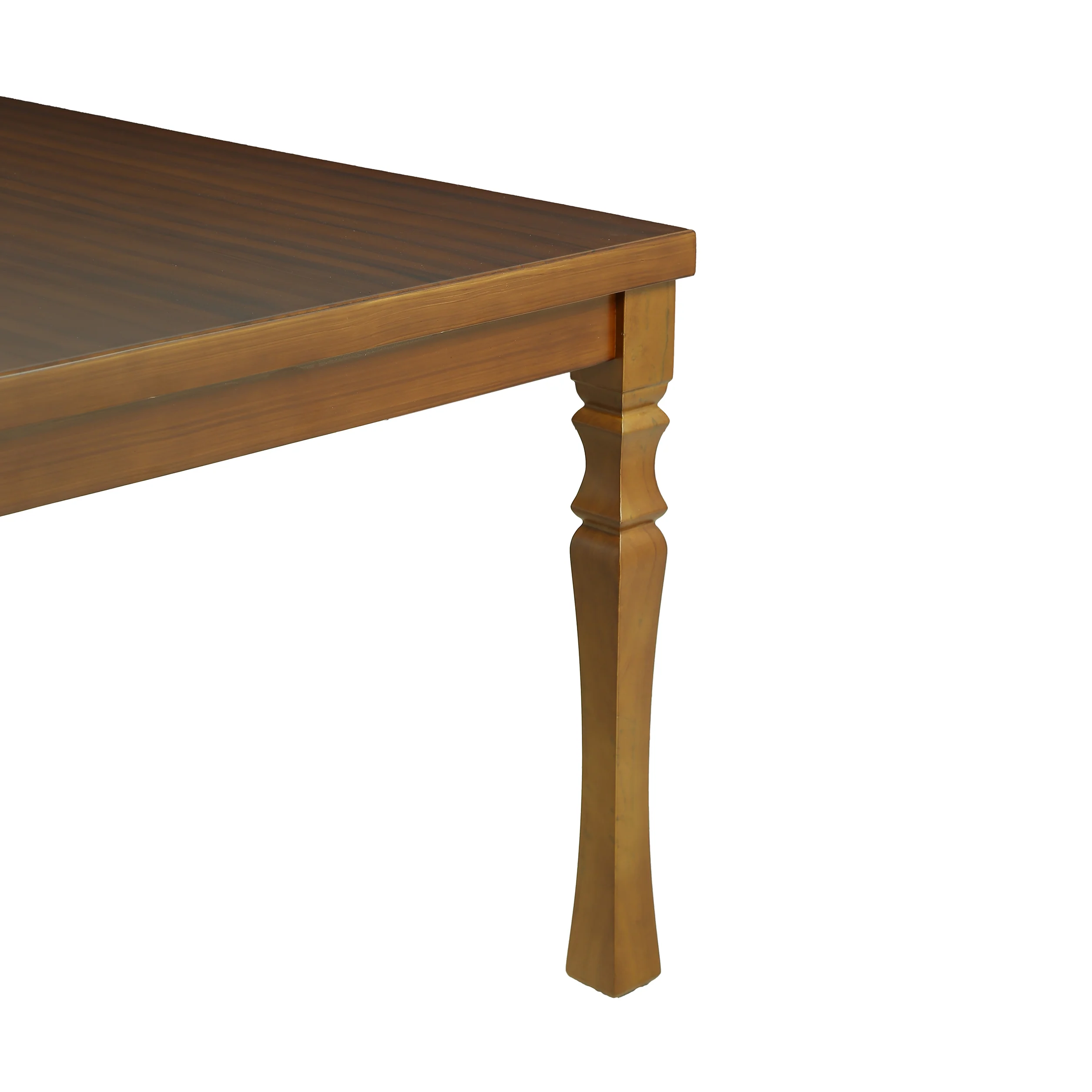 Chocolate 6 Seater Dining Table By Stories - Image 7