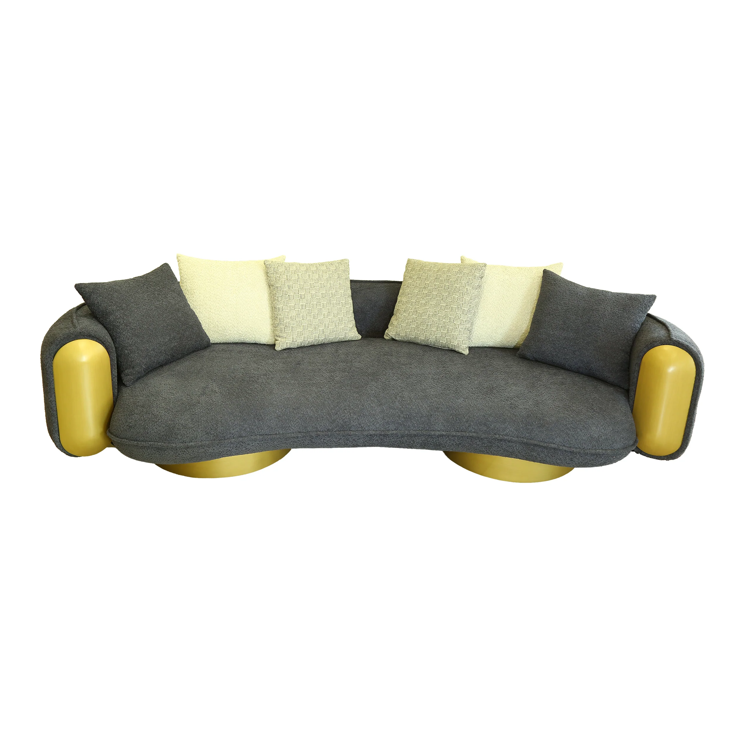 Criss 4 Seater Sofa [Solid Wood] By Stories - Image 3
