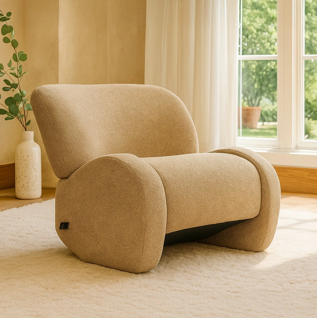 Pink Daphne Leisure Chair By Stories