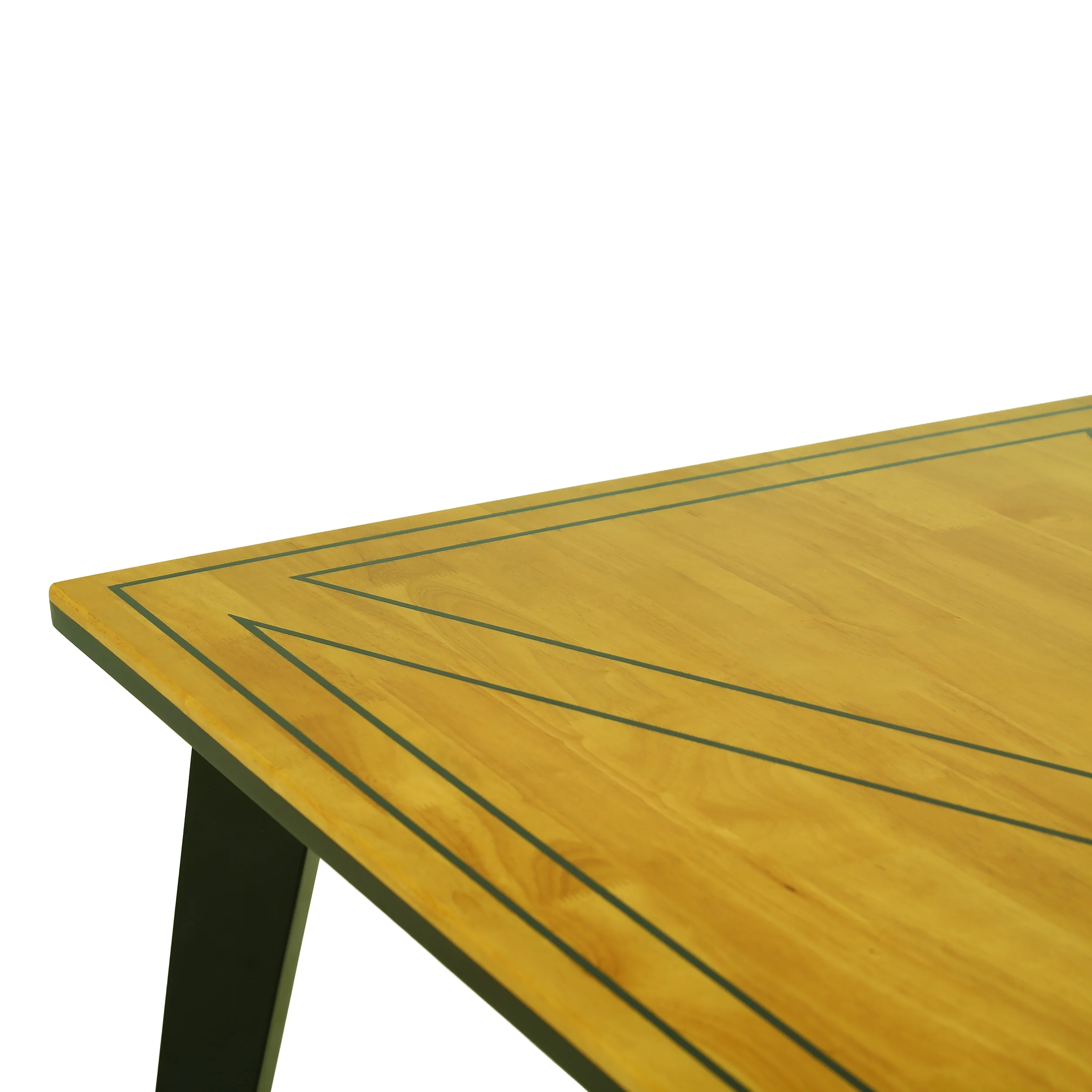 Dark Walnut 6 Seater Dining Table By Stories - Image 10
