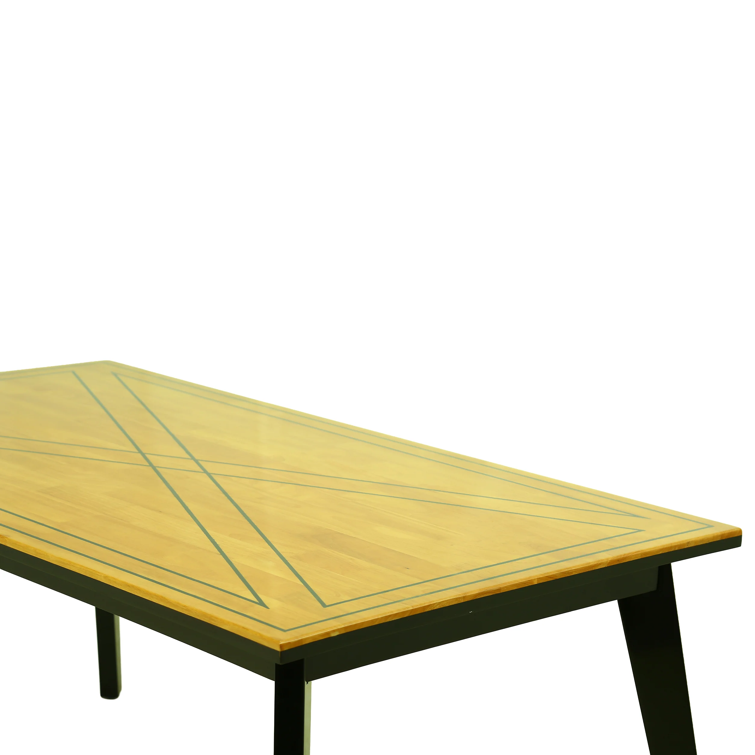 Dark Walnut 6 Seater Dining Table By Stories - Image 9