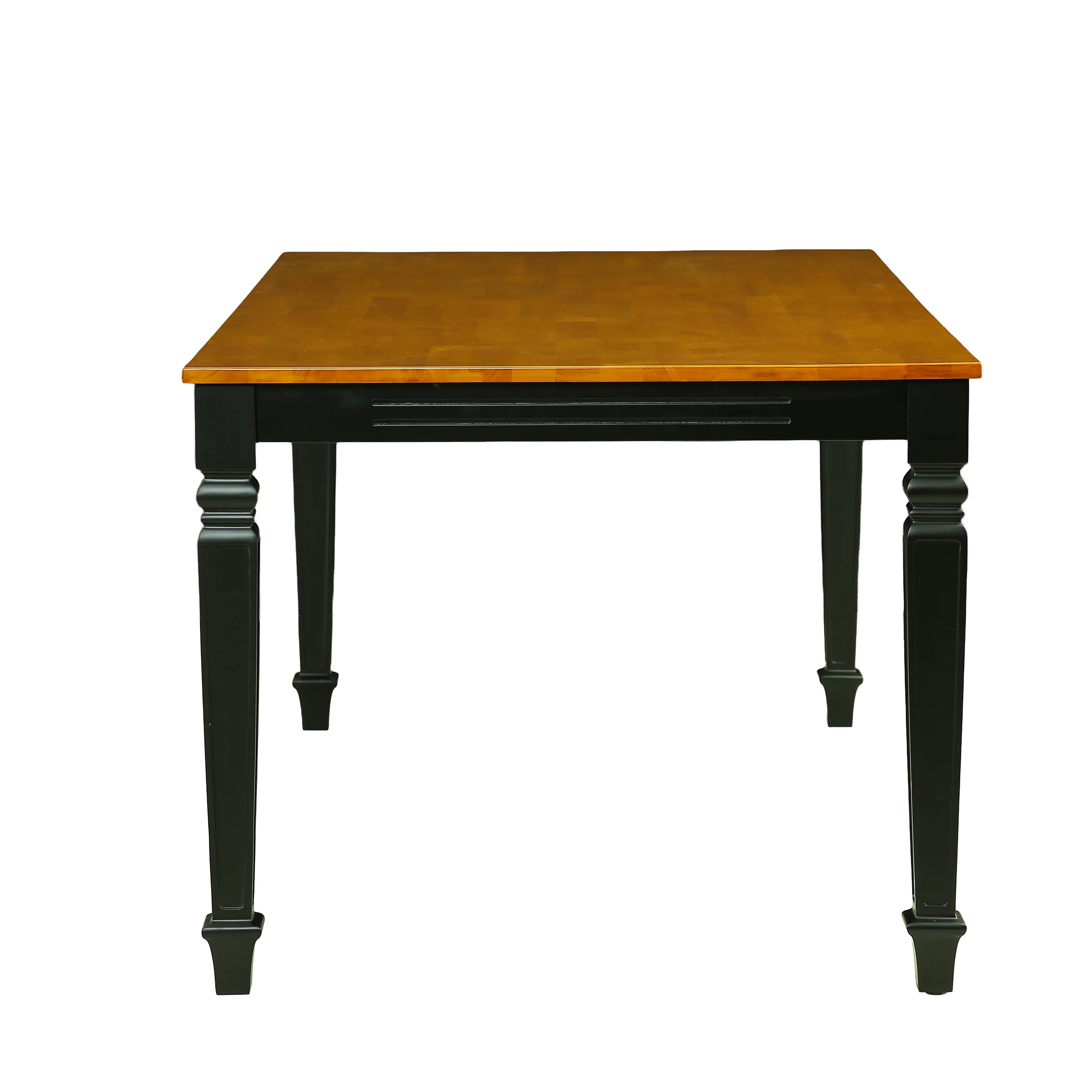 Dark Walnut 6 Seater Dining Table - Image 5