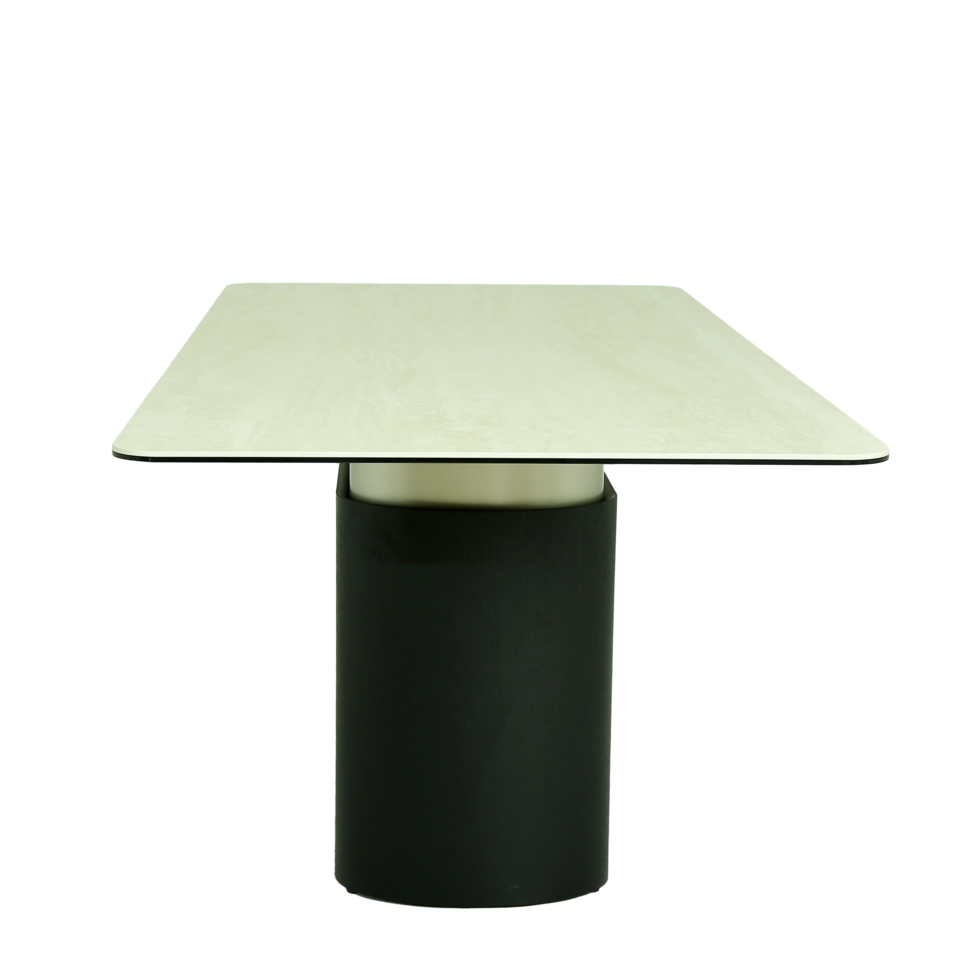 Donita 8 Seater Dining Table Black Oak Veneer By Stories - Image 4