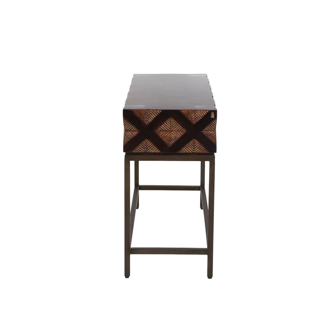 Carved Console Table By Stories - Image 5