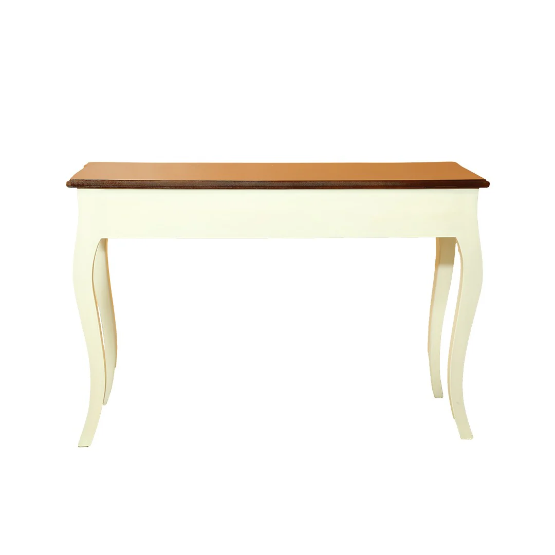 White Hallbert Console Table By Stories - Image 6