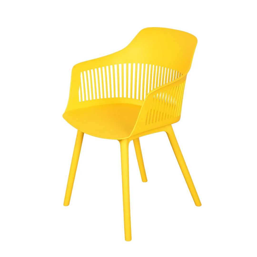 Yellow Horch Arm Chair By Stories - Image 3