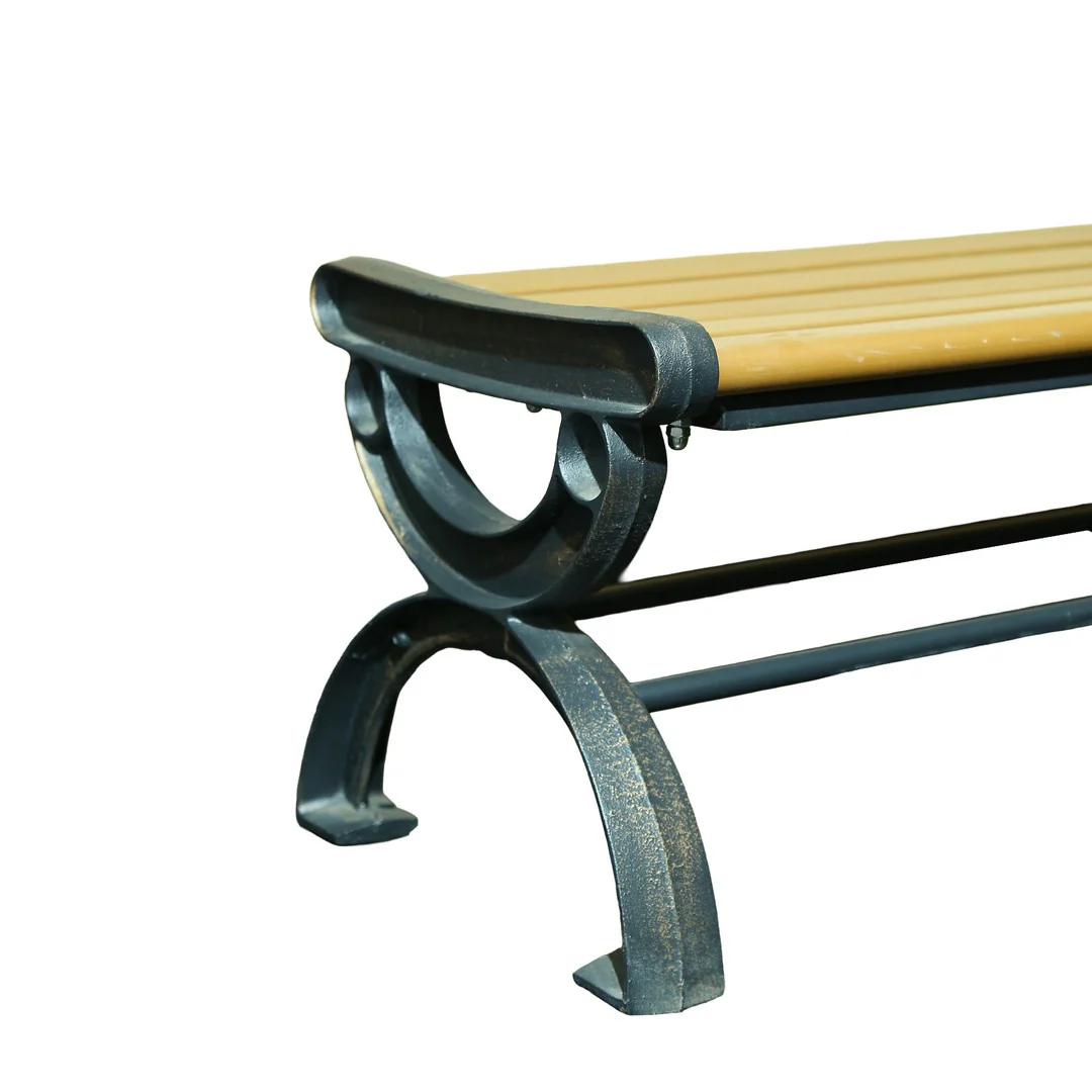 Wooden Outdoor Bench By Stories - Image 3