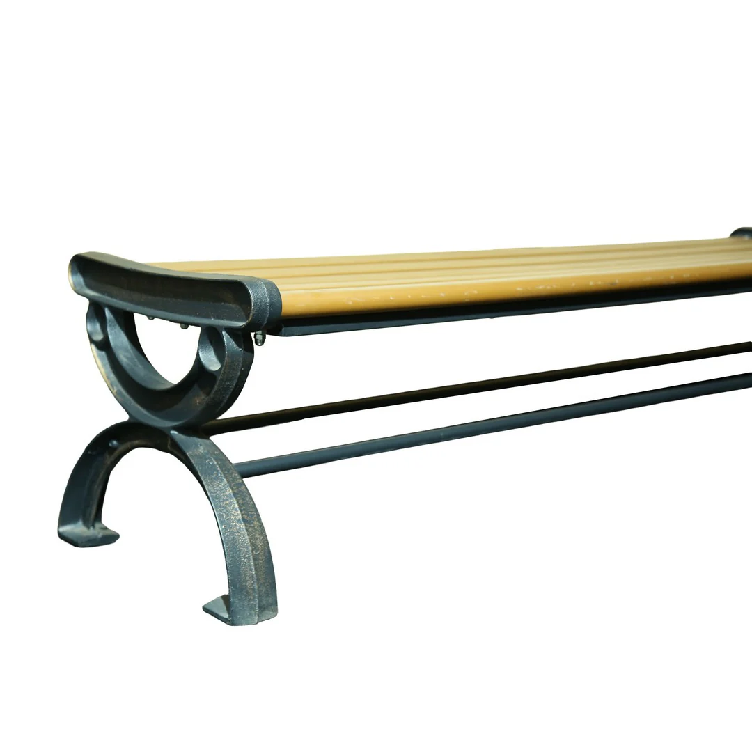 Wooden Outdoor Bench By Stories - Image 4