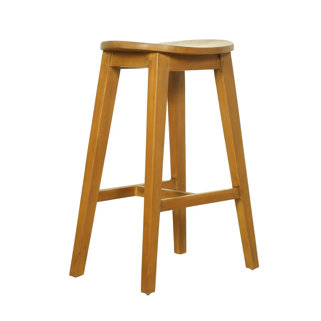 Irish Bar Stool [Mahogany Wood] By Stories - Image 6