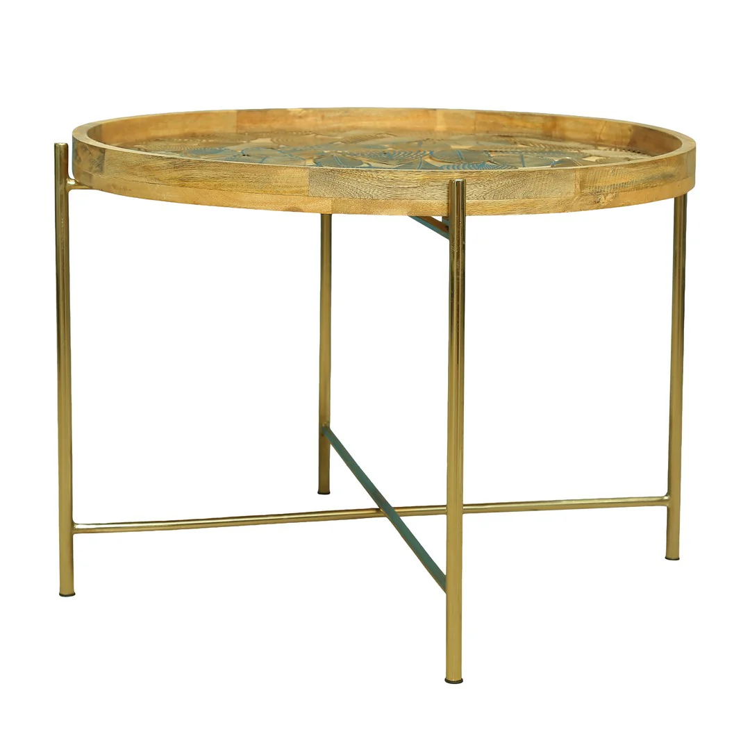 LMA Leaf Mesh Side Table By Stories - Image 3