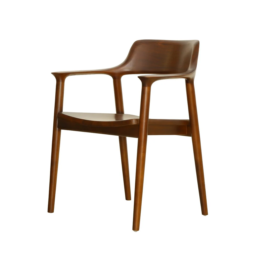 Brown Dining Chair By Stories - Image 3
