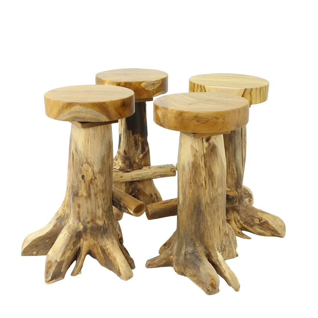 Mordic Bar Stool TK Natural Finish By Stories - Image 4