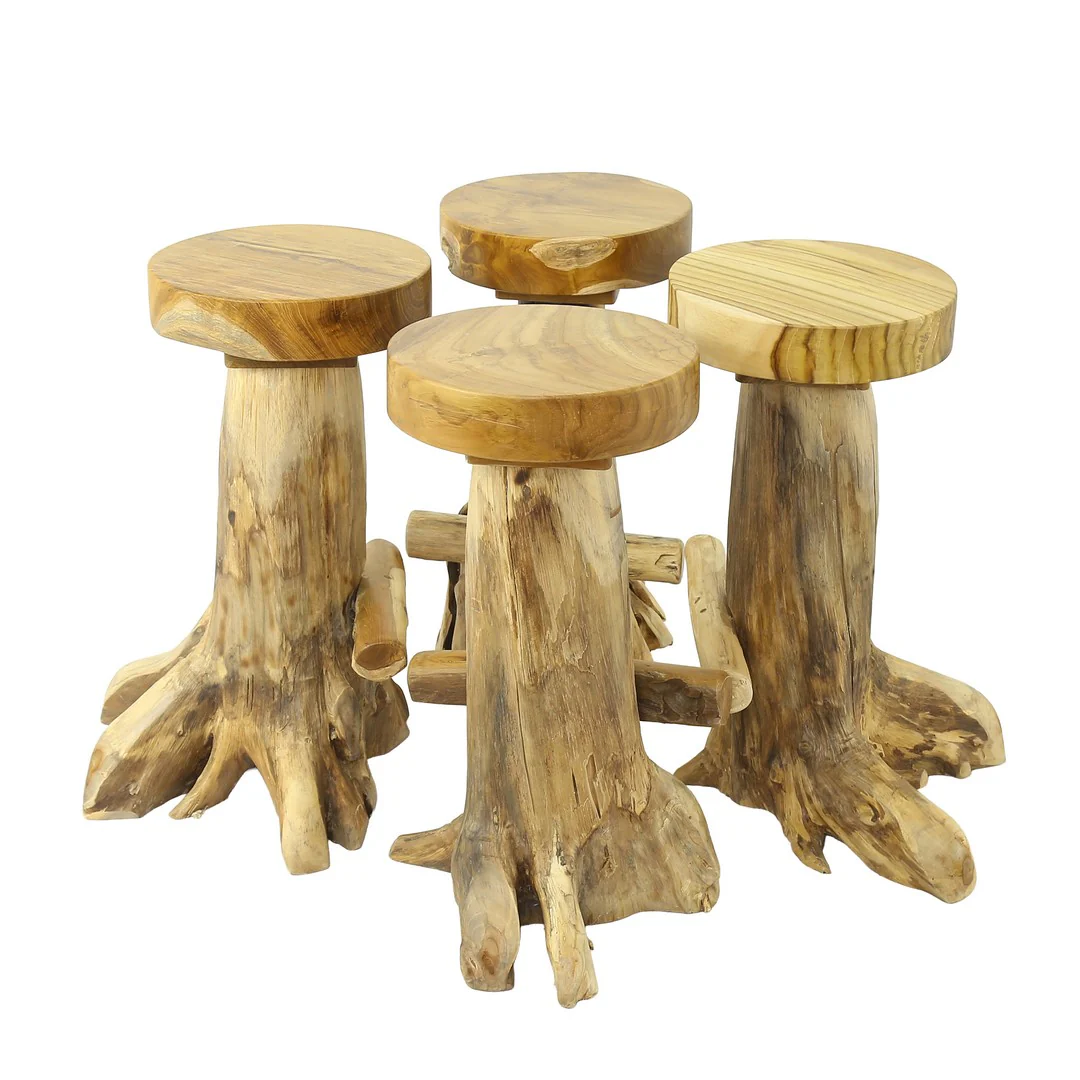 Mordic Bar Stool TK Natural Finish By Stories - Image 5