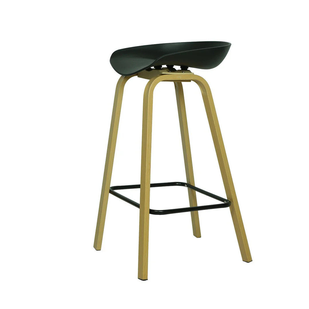 Black Mordic Bar Chair By Stories - Image 3