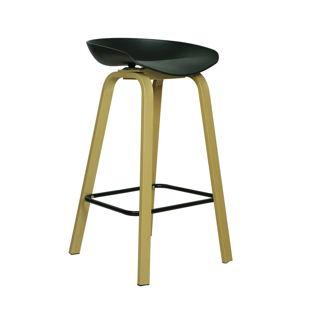 Black Mordic Bar Chair By Stories - Image 4
