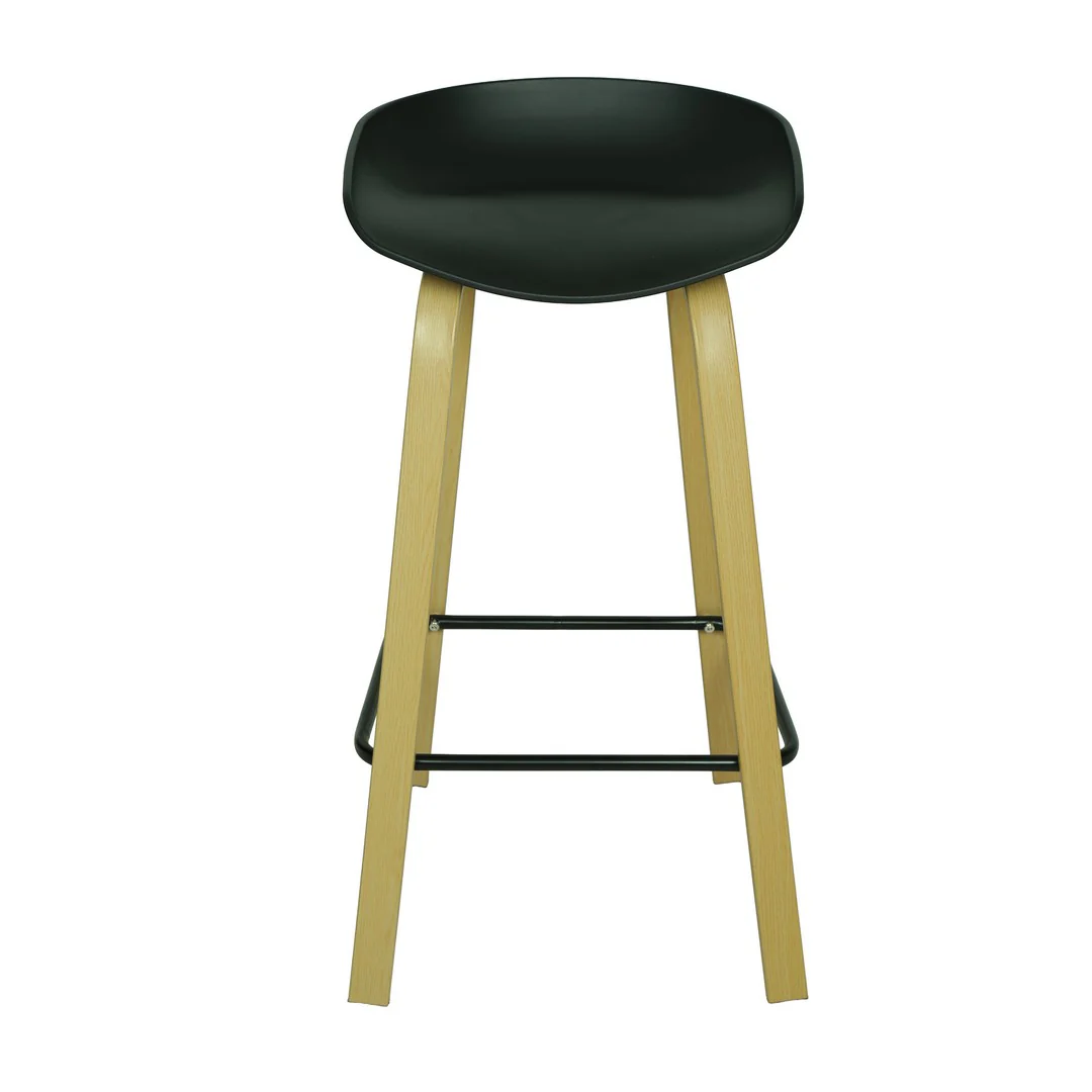 Black Mordic Bar Chair By Stories - Image 6