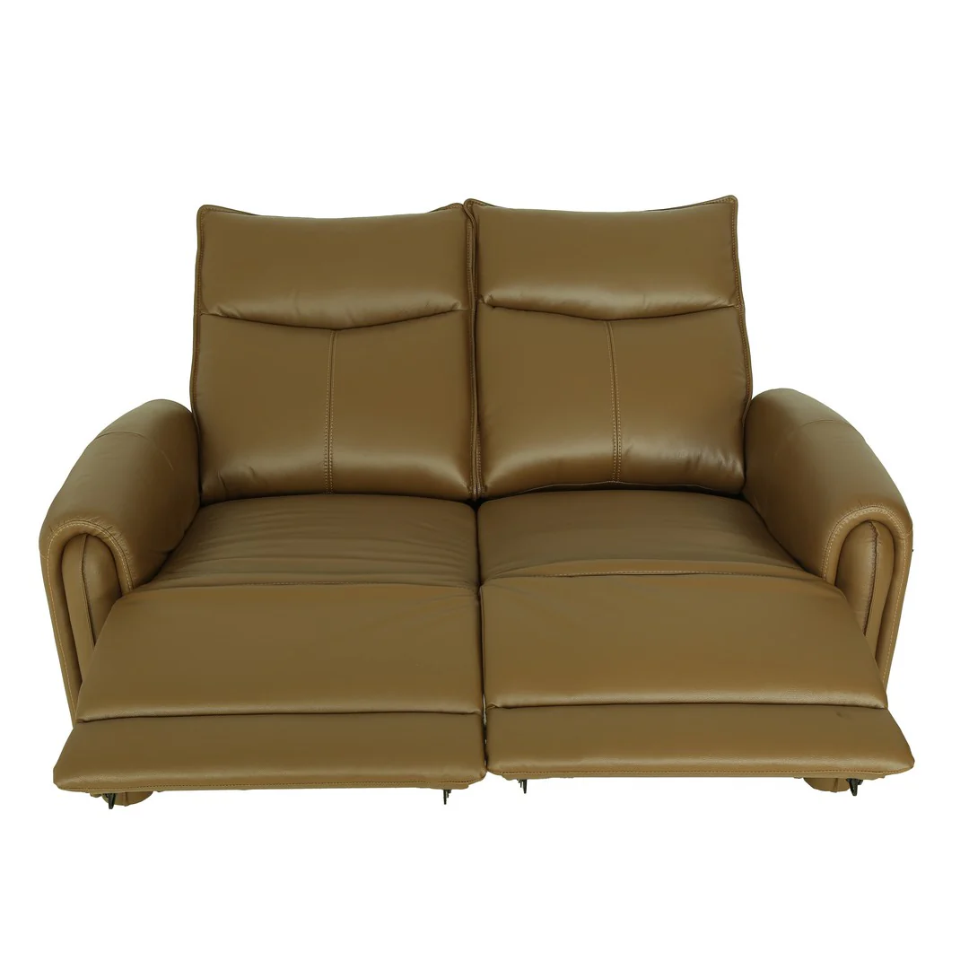 Motorized 2 Seater Recliner Sofa [Leather] By Stories - Image 3