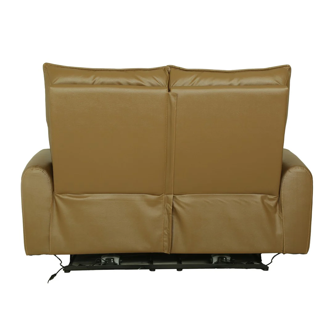 Motorized 2 Seater Recliner Sofa [Leather] By Stories - Image 9
