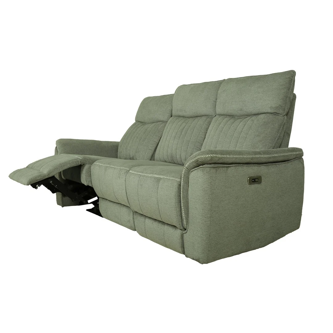 Motorized 3 Seater Recliner Sofa [Fabric] By Stories - Image 6