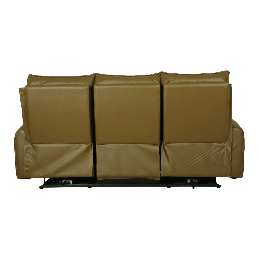 Motorized 3 Seater Recliner Sofa [Leather] By Stories - Image 9