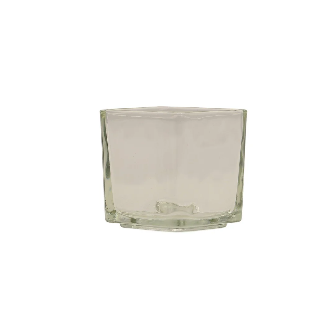 Sqaure shaped Glass Candle Holder By Stories - Image 5