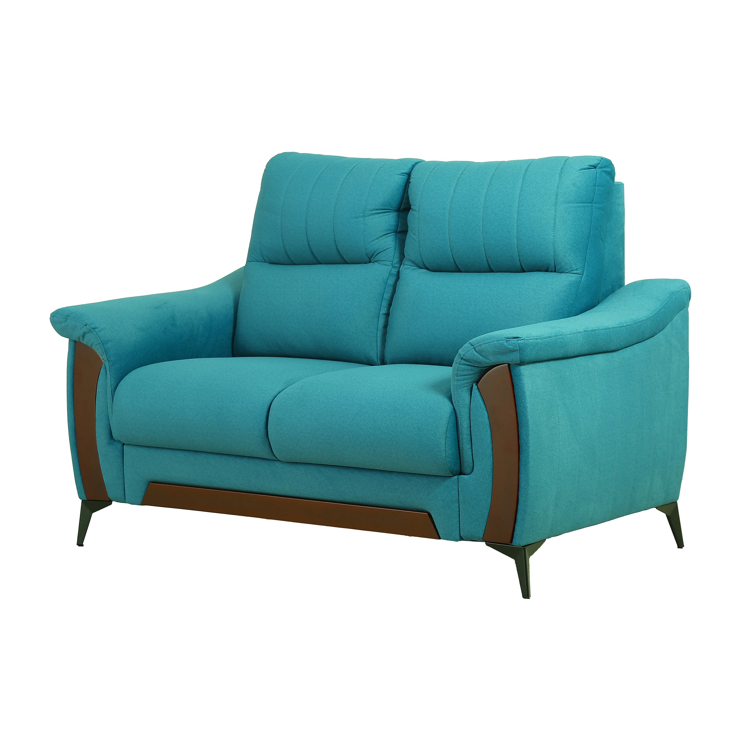 Omega Blue Monty 2 Seater Sofa [Backrest: Fabric] By Stories - Image 3