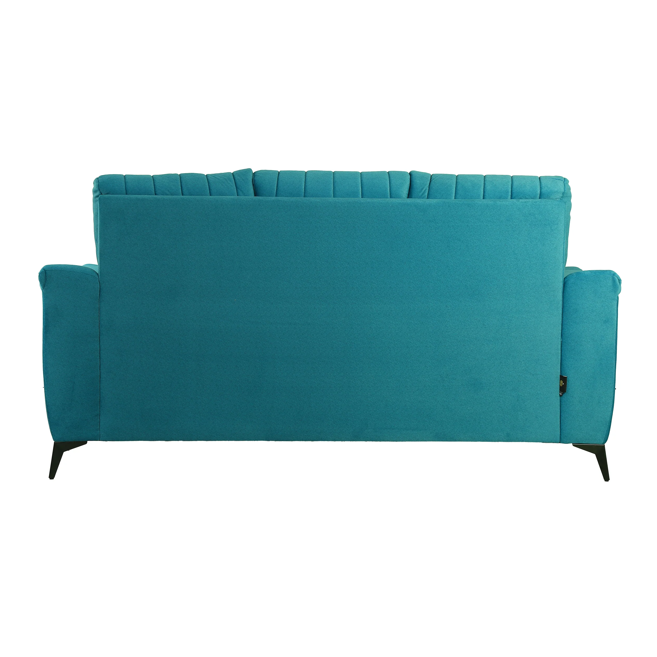 Omega Blue Monty 3 Seater Sofa [Backrest: Fabric] By Stories - Image 4