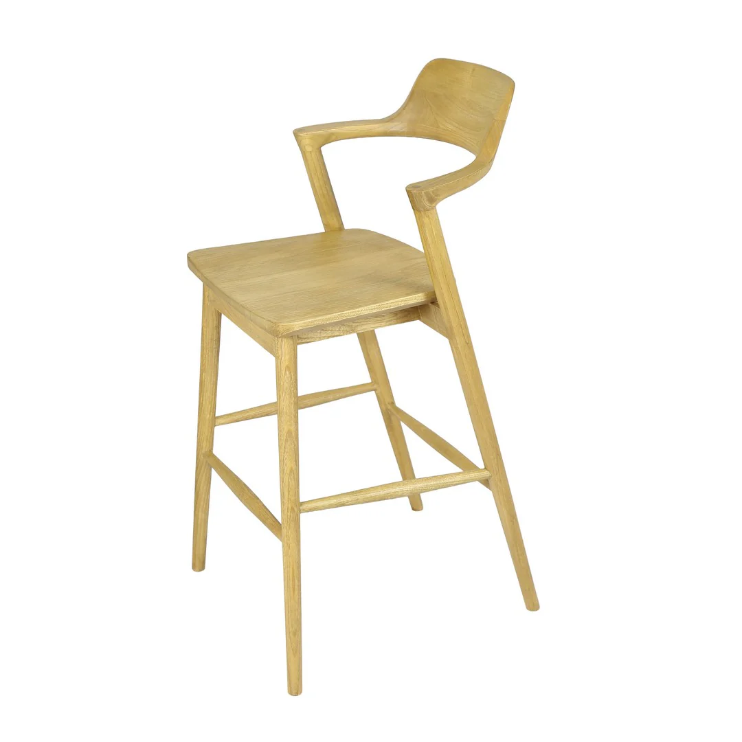 Scot Bar Chair Armless By Stories - Image 3