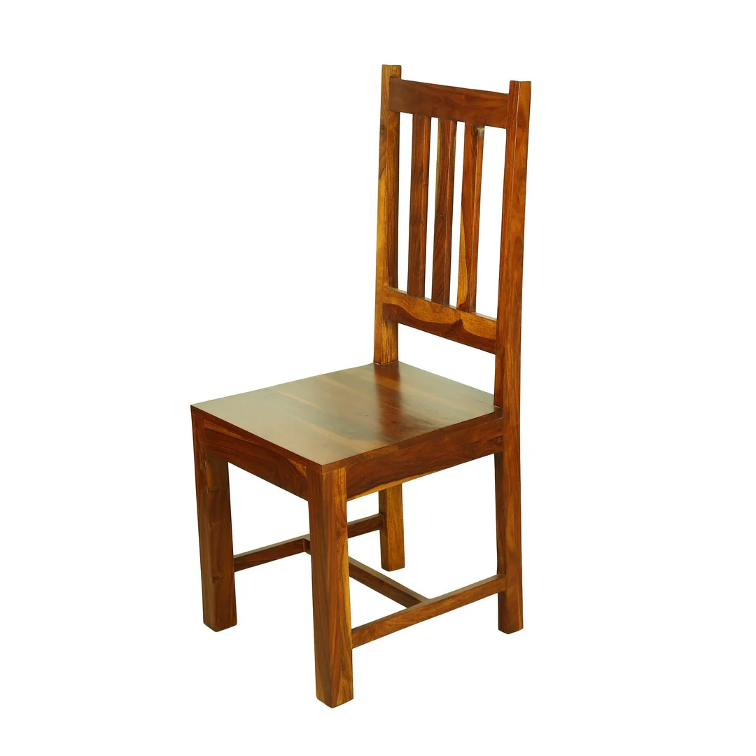 Wooden Dining Chair By Stories - Image 3