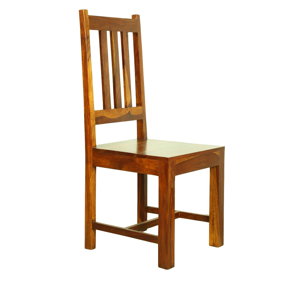 Wooden Dining Chair By Stories - Image 4