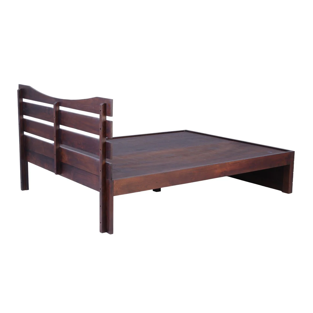 Dark Brown Cot By Stories - Image 3