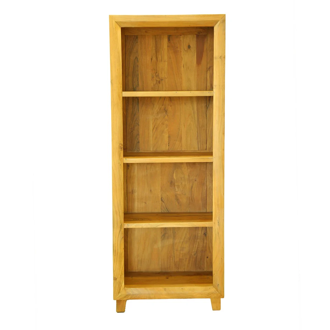 Acacia Wood Bookcase By Stories - Image 3