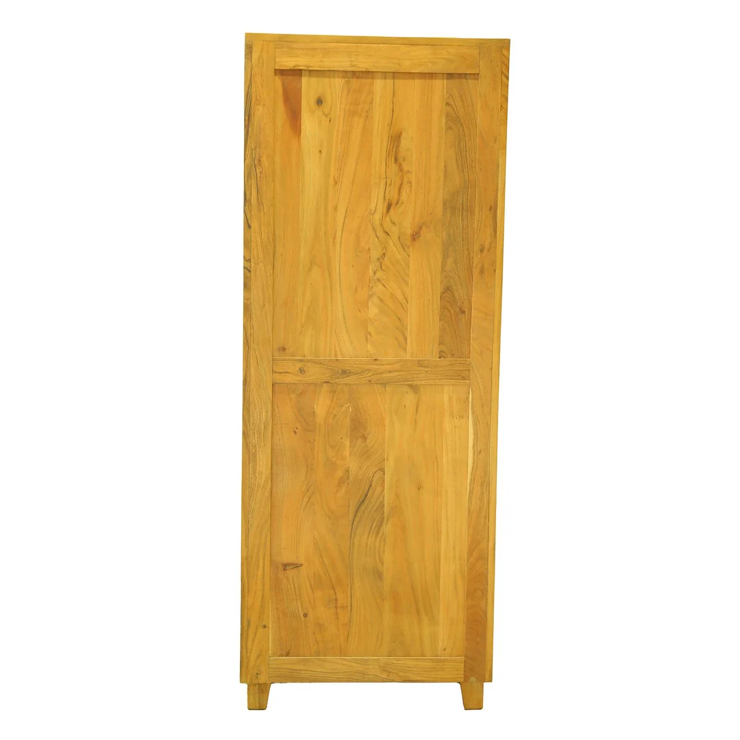 Acacia Wood Bookcase By Stories - Image 5