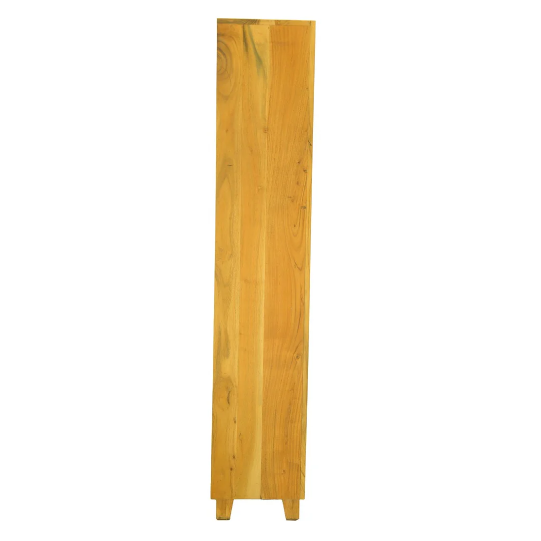 Acacia Wood Bookcase By Stories - Image 6